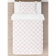 preview thumbnail 3 of 4, Sweet Jojo Designs Pink Bows Girl 2 Piece Twin-size Comforter Set - Blush Bow for Ballerina Ballet Dancer Princess Collection