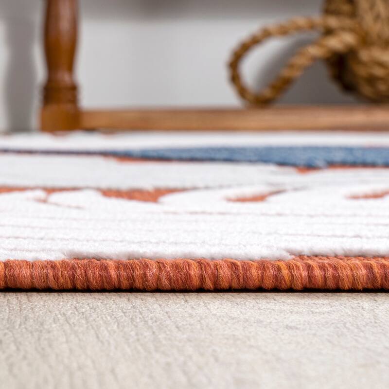 JONATHAN Y Sebastian Abstract Swirl Area Rug