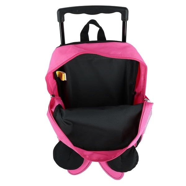 minnie mouse rolling backpack