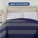 preview thumbnail 38 of 36, Martex Reversible Coverlet Lightweight Soft Durable Easy-Care Quilt