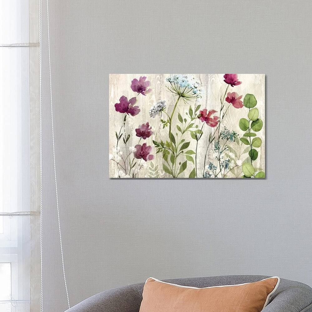 iCanvas "Meadow Flowers I" by Conrad Knutsen Canvas Print