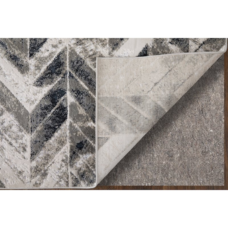 Orin R3048 Chevron Modern Area Rug