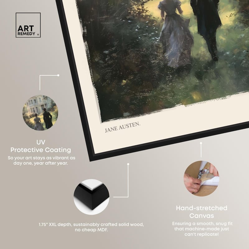 Pride and Prejudice Scene Canvas by Art Remedy