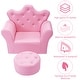 preview thumbnail 6 of 10, Costway Pink Kids Sofa Armrest Chair Couch Children Toddler Birthday