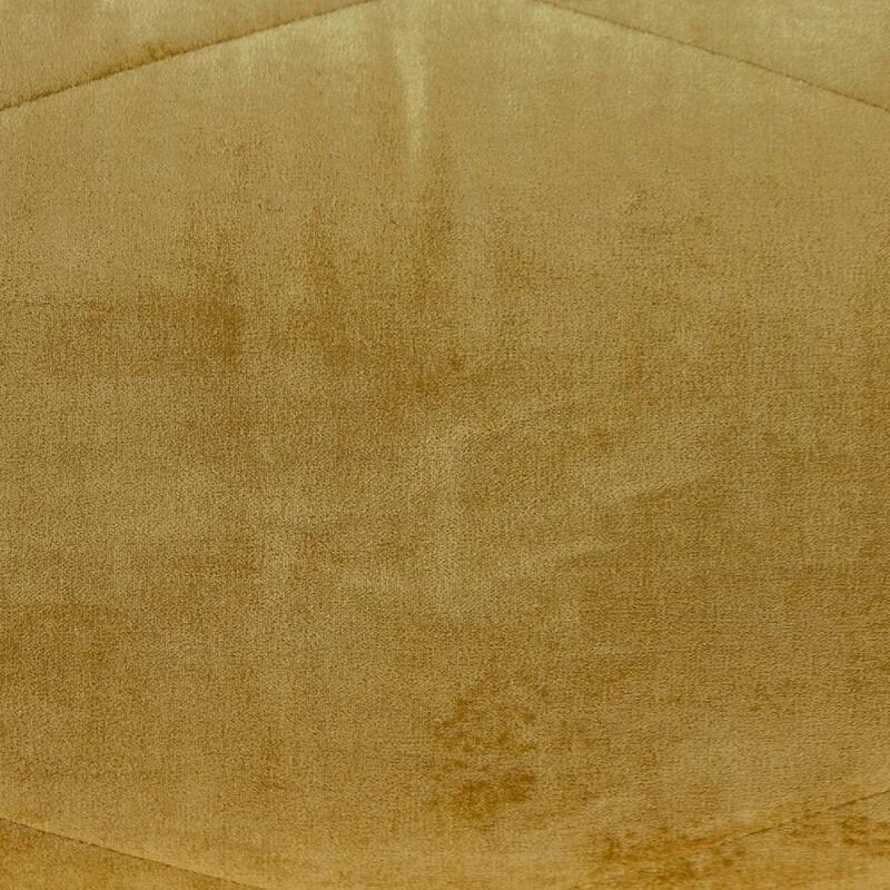 20" Yellow Transitional Quilted Throw Pillow