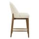 preview thumbnail 4 of 5, Uttermost Stitches Leather Counter Stool