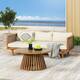Option Beige Cushion+Mix Brown Wicker