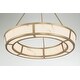 preview thumbnail 6 of 7, Minka Lavery 3475-L Velaris 24" Wide Pendant with Faux Alabaster