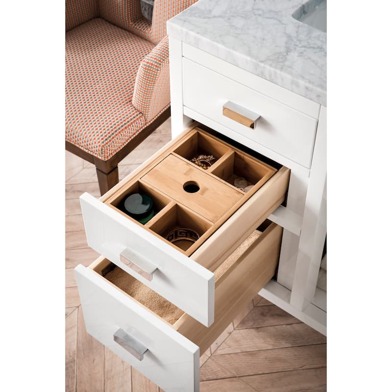 James Martin Vanities Addison 30" Single Vanity, Glossy White