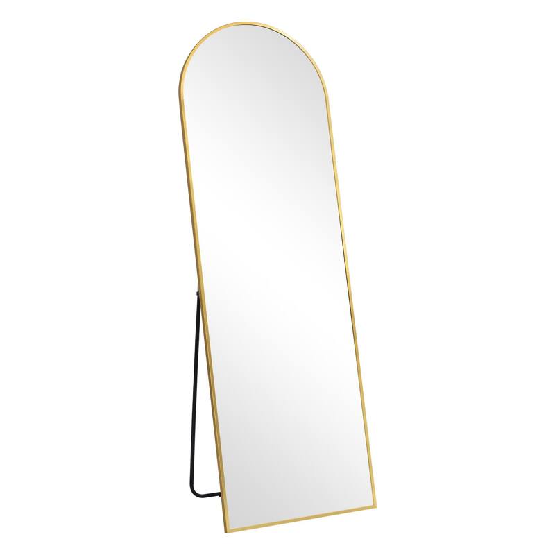 Arched Modern Full-Length Floor Mirror - 64*21