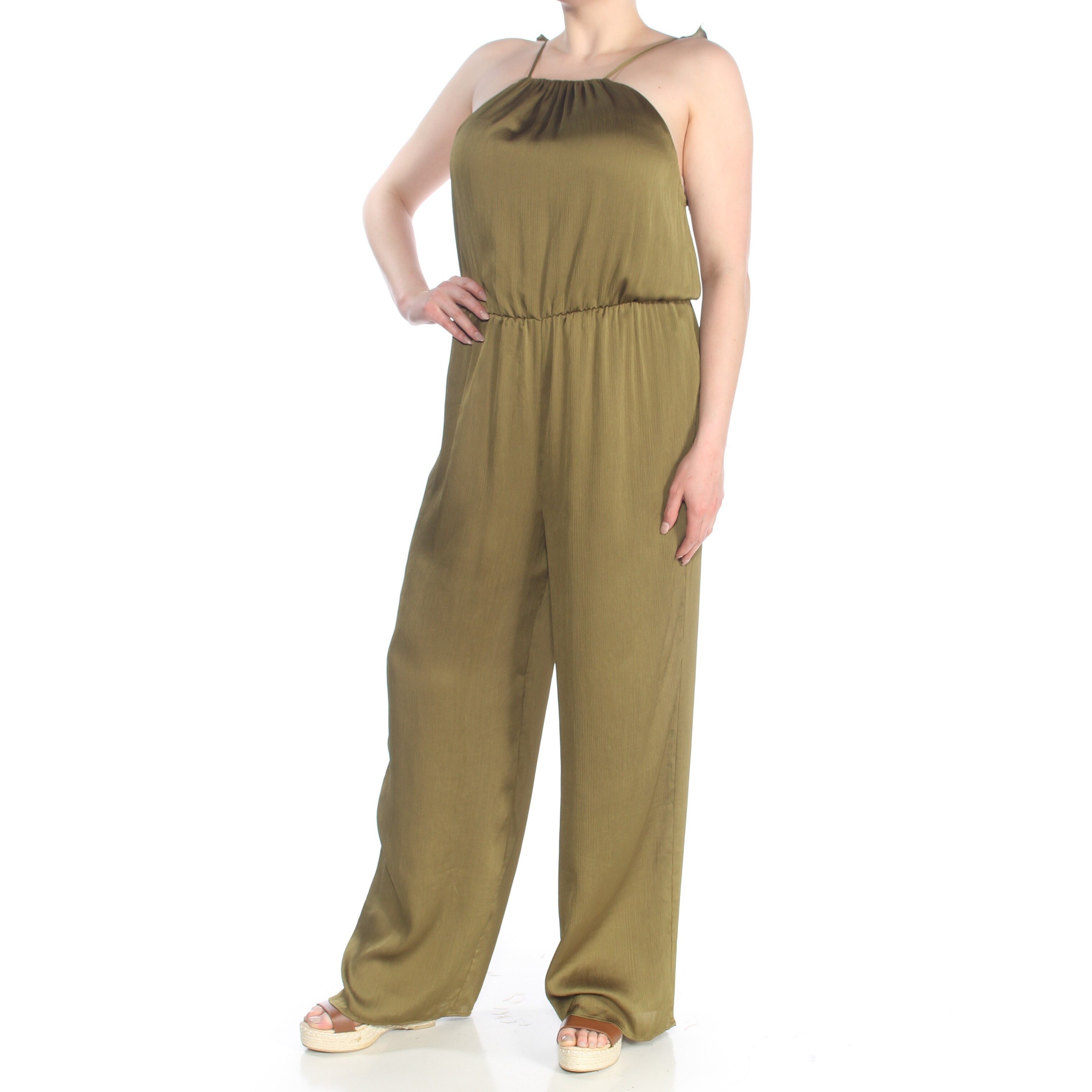 guess green jumpsuit