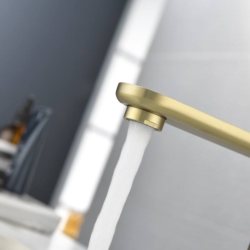 Single Handle Single Hole Bathroom Faucet