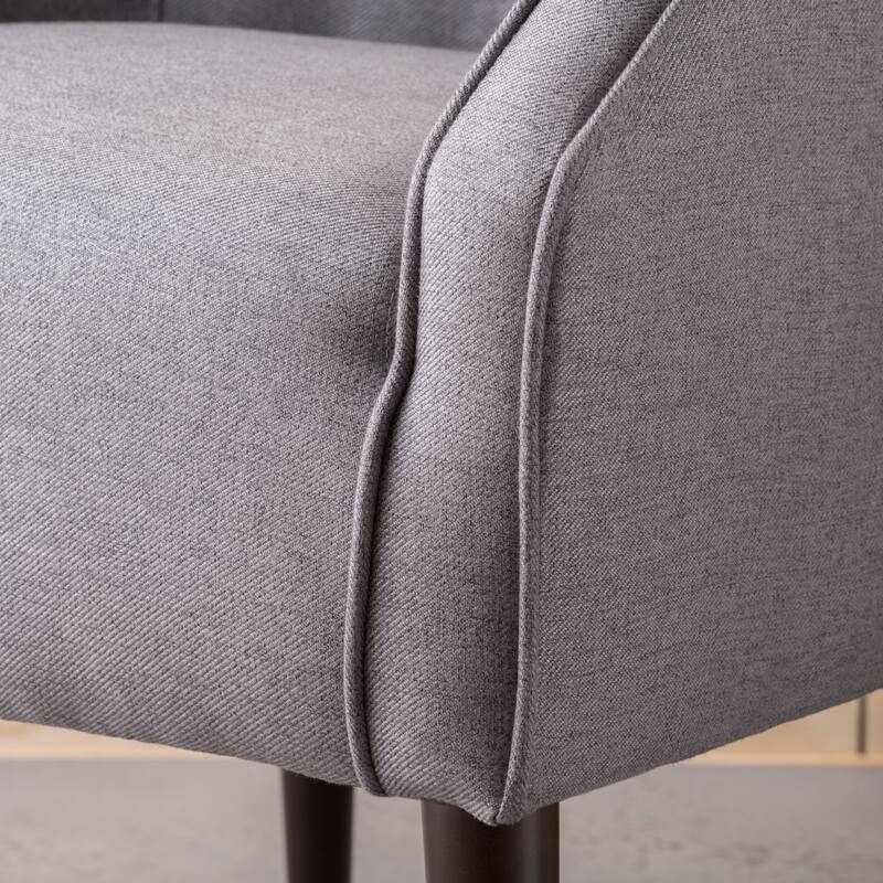 Brandi Button-tufted Fabric Club Chair by Christopher Knight Home - 27.00" W x 28.75" L x 30.50" H