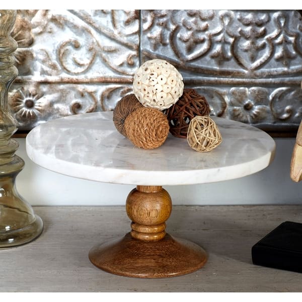 slide 7 of 14, Blue Natural Dried Flower Coastal Orbs & Vase Filler Set of 2 11 x 7 x 6 Brown