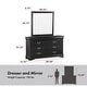 preview thumbnail 5 of 5, Furniture of America Mayday Traditional 3-Piece Solid Wood Nightstand and Dresser Set