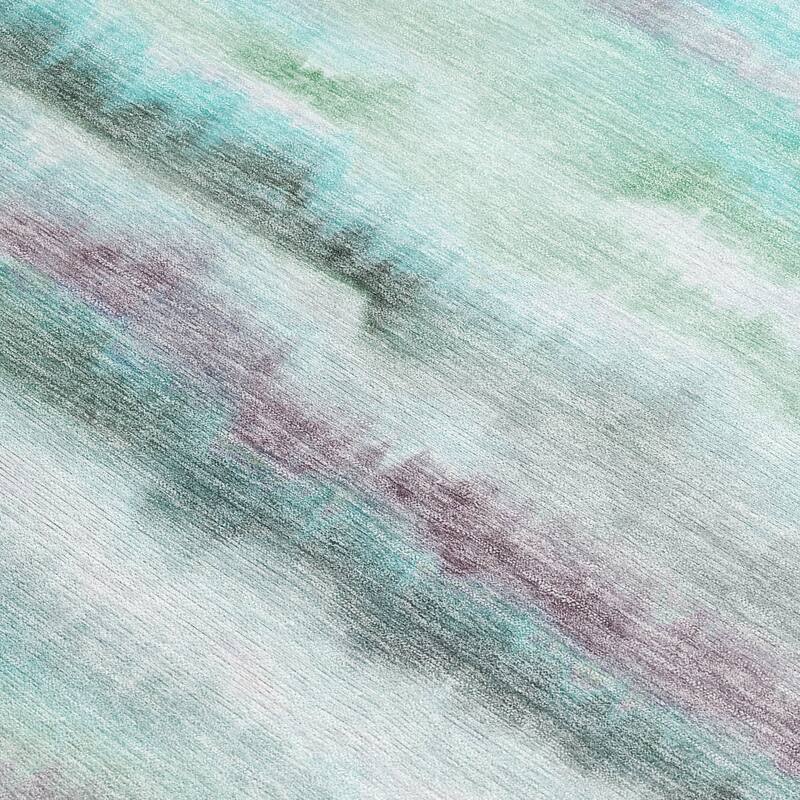 HomeRoots Striped Transitional Rectangle Outdoor Rug