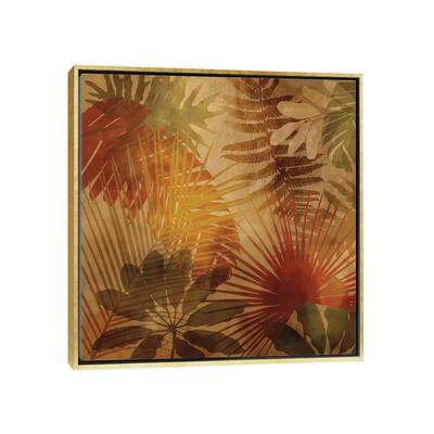 iCanvas "Sunlit Palms II" by John Seba Framed Canvas Print