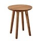 preview thumbnail 18 of 18, Middlebrook 20-inch Round Acacia Wood Outdoor Side Table