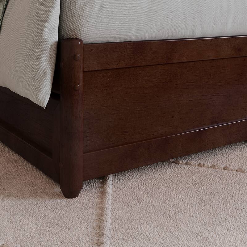 Hadley Platform Bed with Panel Footboard and Storage Drawers