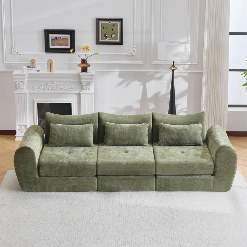Modular Cloud Sofa, Convertible Folding Sofa Bed