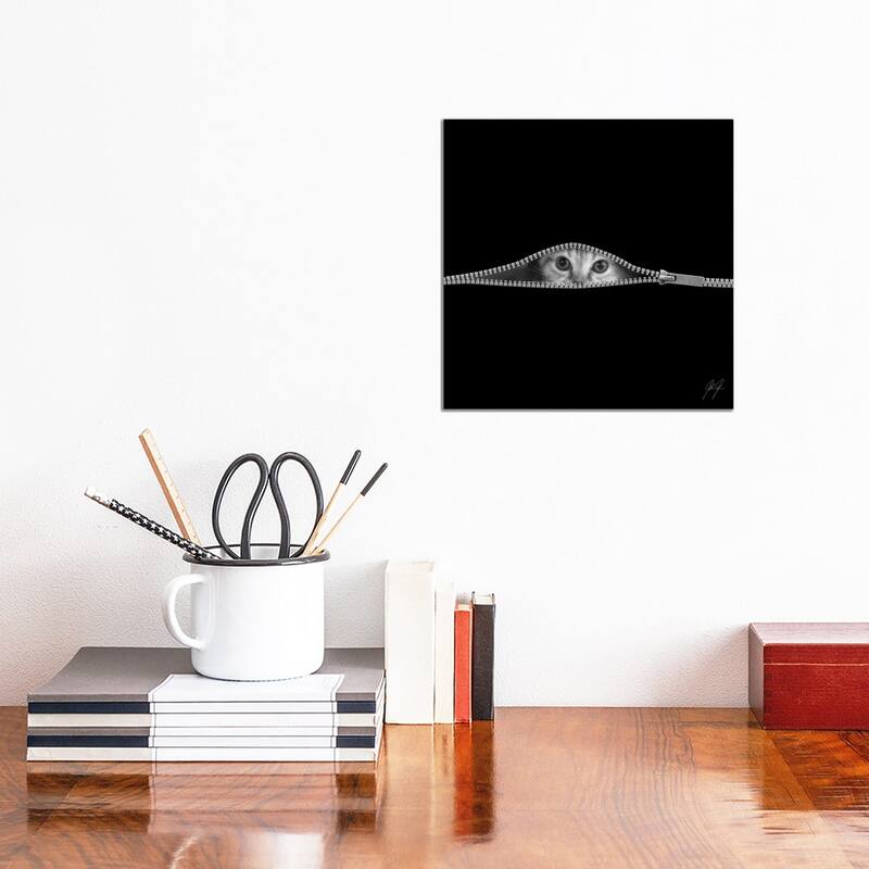 iCanvas "The Timid" by Kathrin Federer Canvas Print - 12x12x1.5