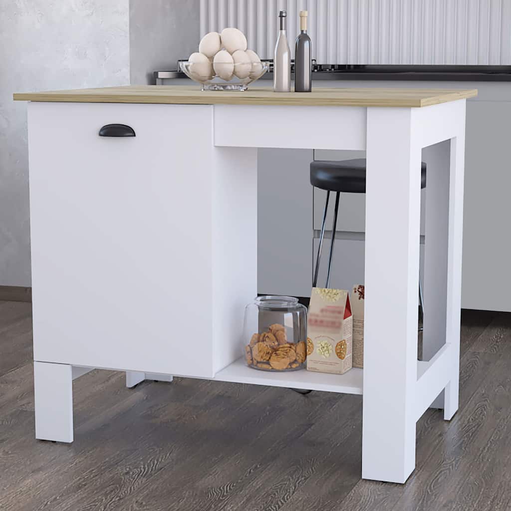 "Baltimore Bar Cart with Six Wine Cubbies, Glass Door, Locking Casters - Carbon Espresso Finish"