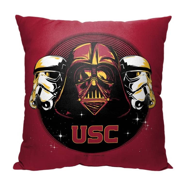 NCAA Star Wars Cobranding Recruit 18 Inch Throw Pillow