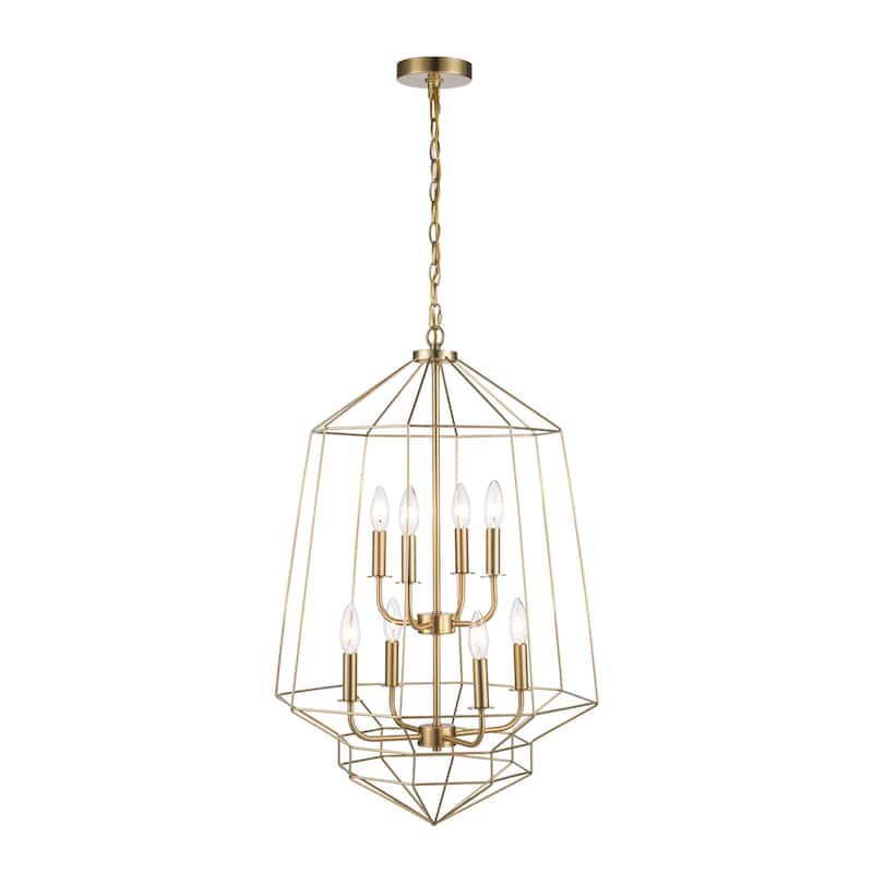 Trans Globe Lighting 11488 Journey 8 Light 20" Wide Taper Candle