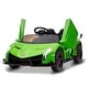 preview thumbnail 6 of 23, 12V Ride on Car, Licensed Lamborghini Veneno Electric Car for Kids Green