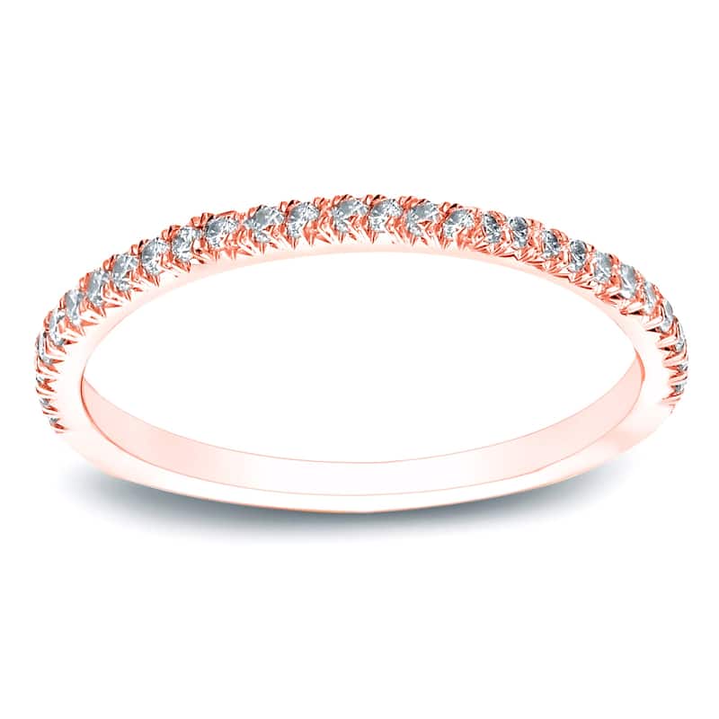 Auriya 14k Gold Diamond Wedding Band 1/2ct TDW