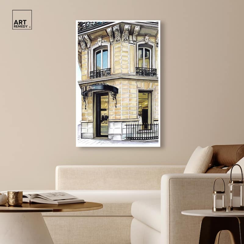 Doll Memories - Glamorous Drama Canvas by Art Remedy, Gallery Wrapped