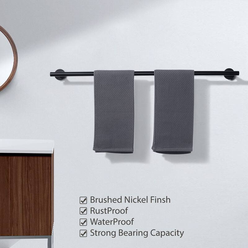 WOWOW Mutiple length Wall Mounted Stainless Steel Towel Bar