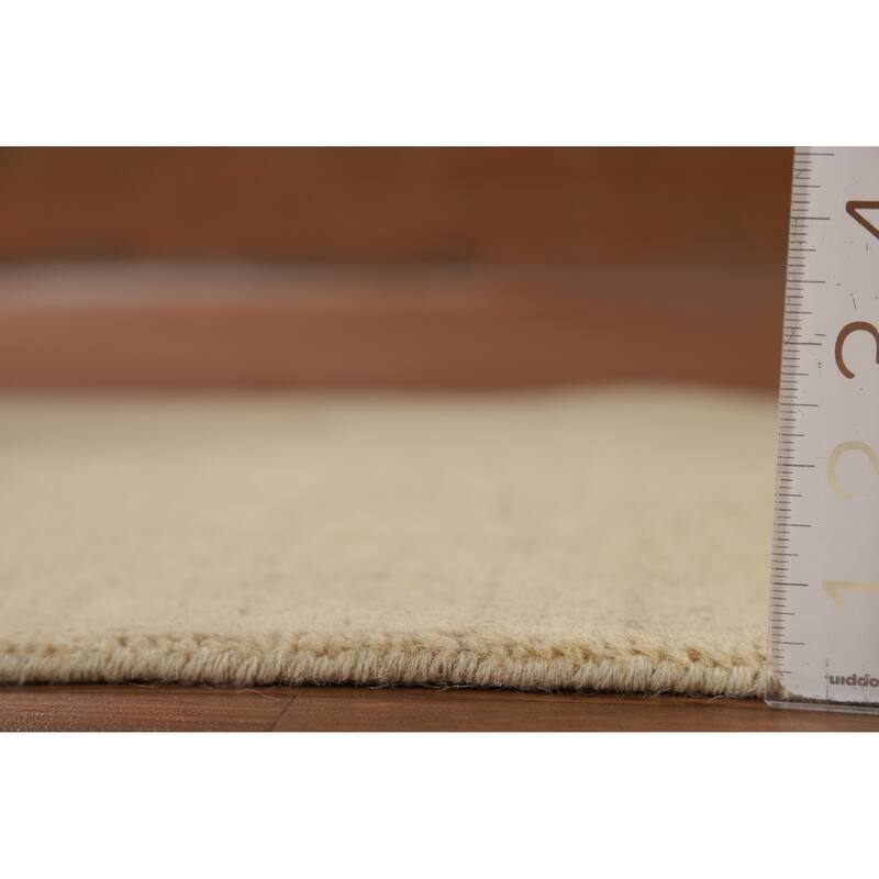 Contemporary Gabbeh Oriental Accent Rug Handmade Wool Carpet - 2'8"x 4'3"