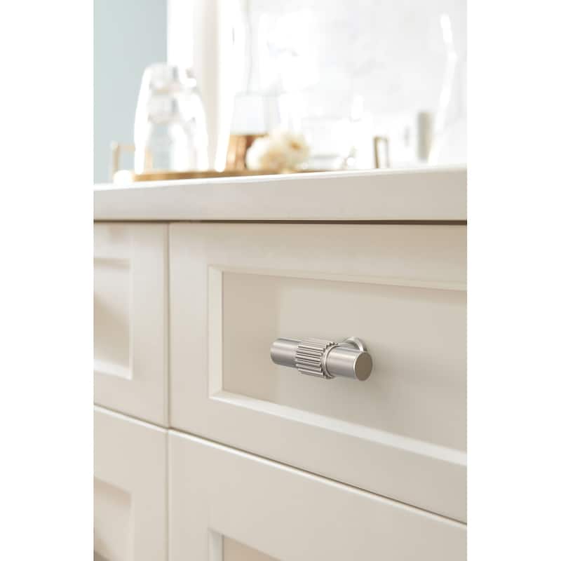 Amerock BP37801 Farewind 5/8" Fluted Bar Cabinet Knob