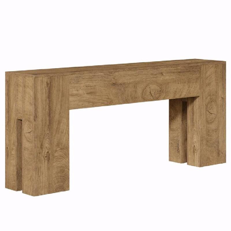 Rustic Wooden Console Table