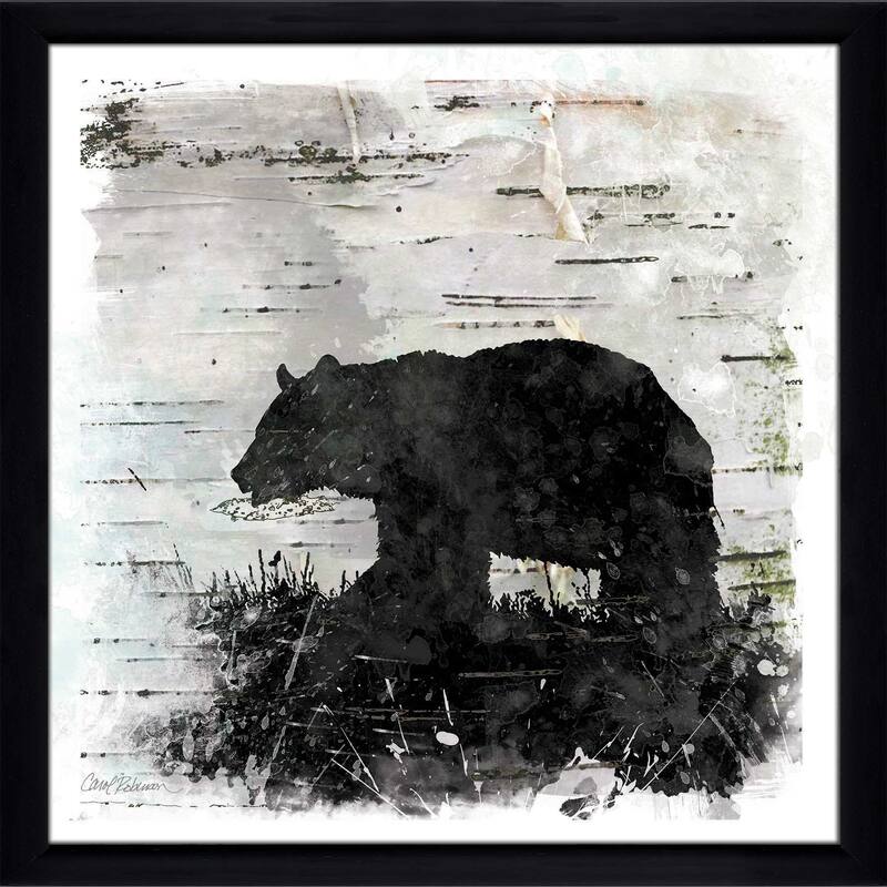 "Birchbark Bear" by Carol Robinson Print on Acrylic