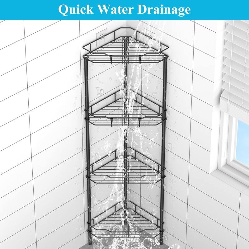 Shelves Stand Rack - 14.17 x 14.17x 43.3 inches
