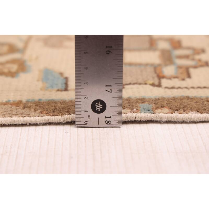 ECARPETGALLERY Hand-knotted Antalya Vintage Brown Wool Rug - 4'8 x 6'3