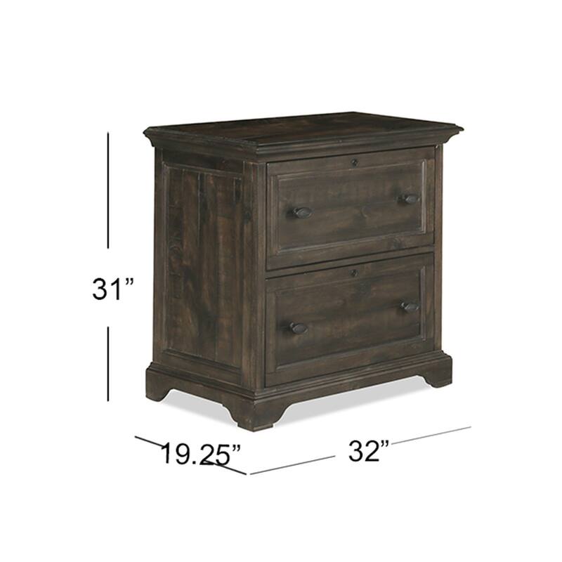 Magnussen Home Bellamy Peppercorn Lateral File