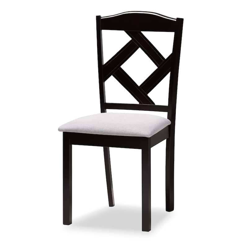 Morigan Modern and Transitional 5-Piece Wood Dining Set