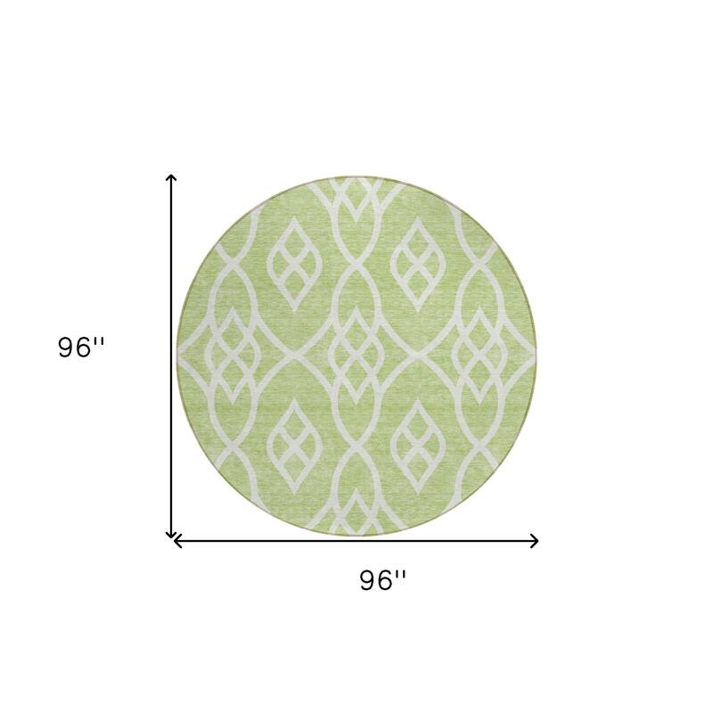 HomeRoots Trellis Transitional Rectangle Outdoor Rug