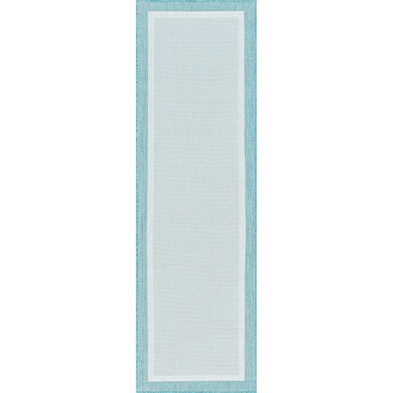 Exo Coastal Border Indoor/Outdoor Area Rug On Sale Bed Bath