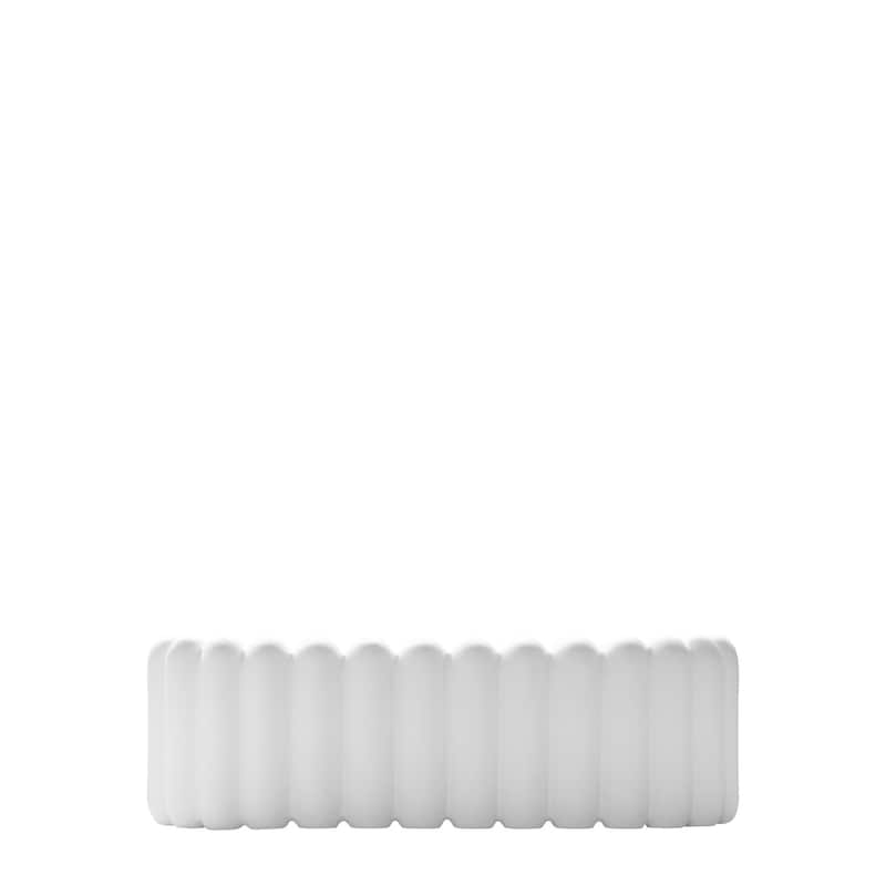 Sm. MIST Oval Planter White - White