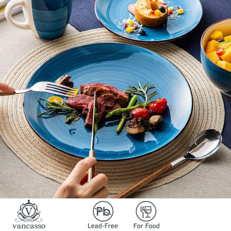 vancasso 32-Piece Exquisite Stoneware Dinnerware Set (Service for 8)
