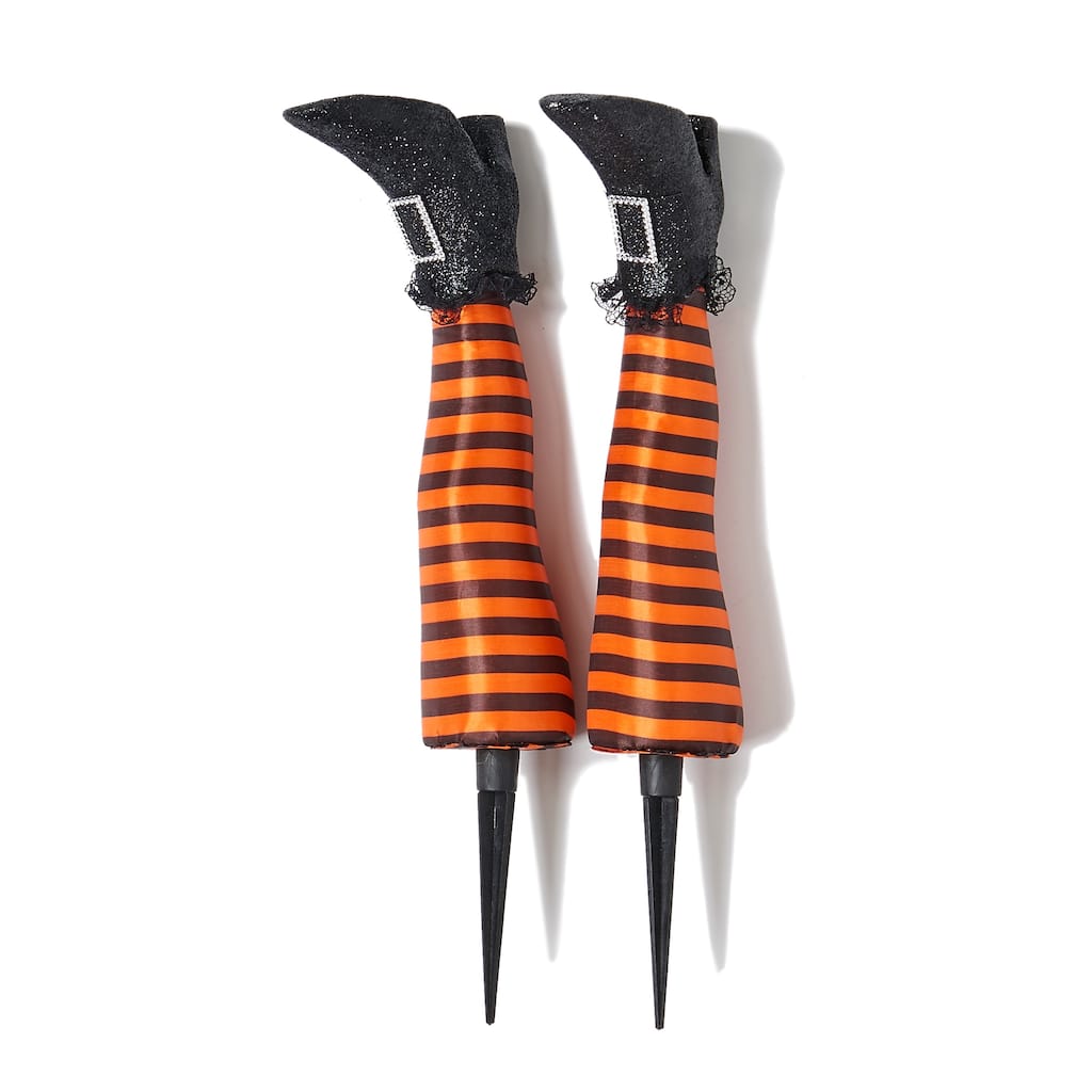 18" Pair of Witch Leg Stakes - N/A