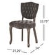 preview thumbnail 38 of 52, Maison Rouge Anwar Tufted Dining Chairs- (Set of 2)