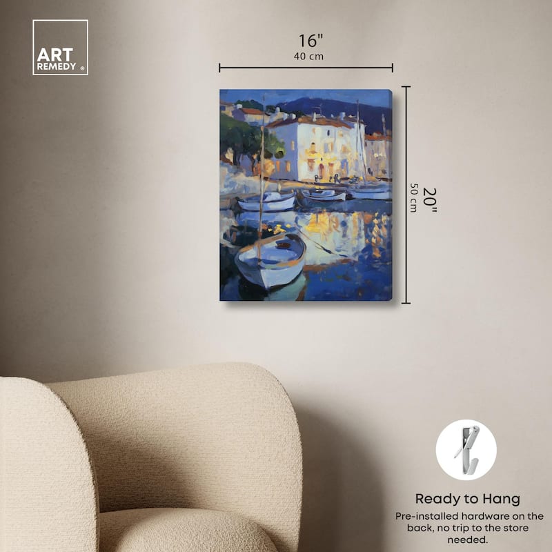 Sailor's Rest Canvas by Art Remedy, Gallery Wrapped