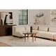 preview thumbnail 2 of 14, NADAAL STUDIOS Isolde, Round Accent Table with Banswara Marble, White - 36 X 36 X 18