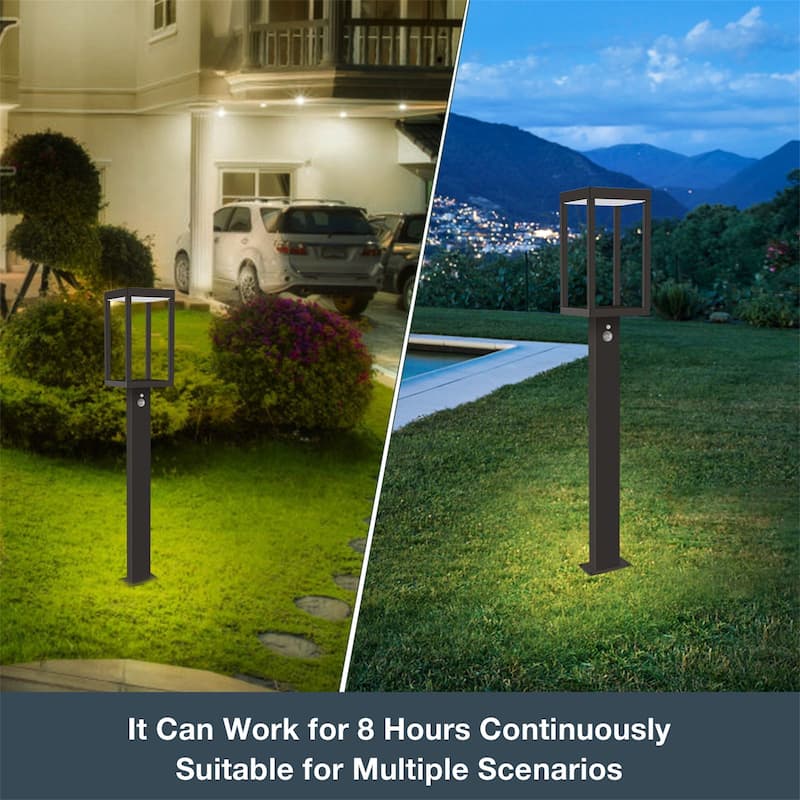 Solar Outdoor Pathway Sensor Light