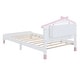 preview thumbnail 4 of 53, Platform Bed with House-shaped Headboard and Motion Activated Night